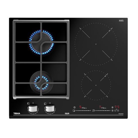Комбинированная варочная панель TEKA HYBRID JZC 64322 ABN BLACK