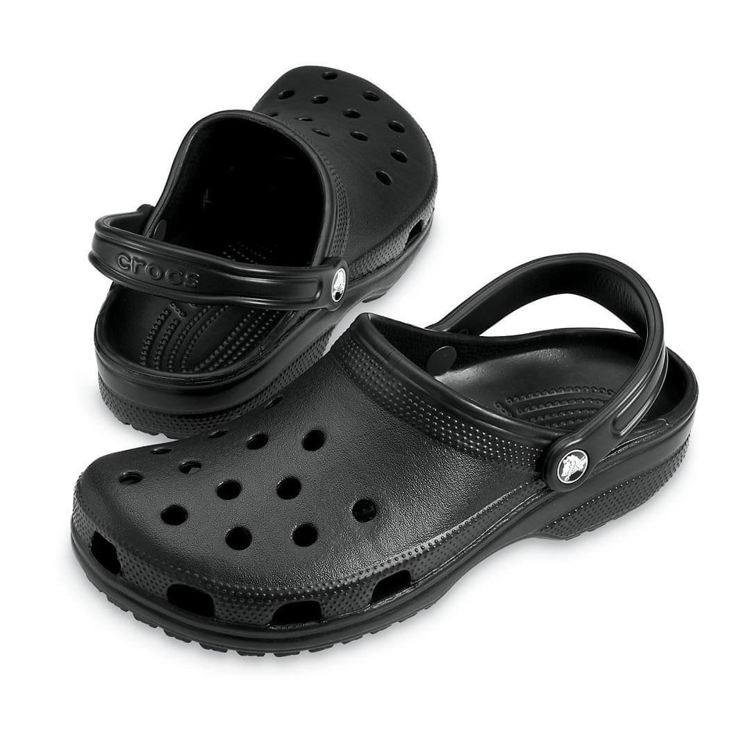 Сабо Crocs Classic Black кроксы обувь