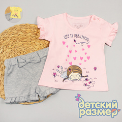 Костюм (блестки, бантик)