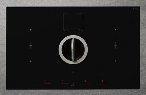 Индукционная варочная панель со встроенной вытяжкой Elica NikolaTesla SWITCH BL/F/83