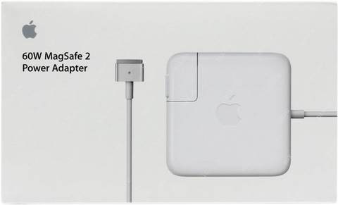 Оригинальный Адаптер питания Apple MagSafe 2 мощностью 60Вт (для MacBook Pro с 13-дюймовым экраном Retina) / MD565LL (Retail)