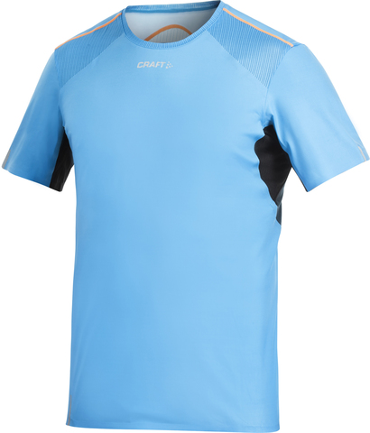 Футболка Craft ER V-Neck мужская голубая