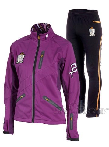 Лыжный костюм женский ST Pro Dressed purple