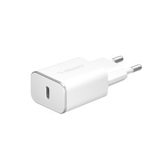Адаптер питания Deppa USB Type-C Power Delivery 18Вт D-11387 (5В/ 3А, 9В/ 2А, 12В/ 1.5А) Белый
