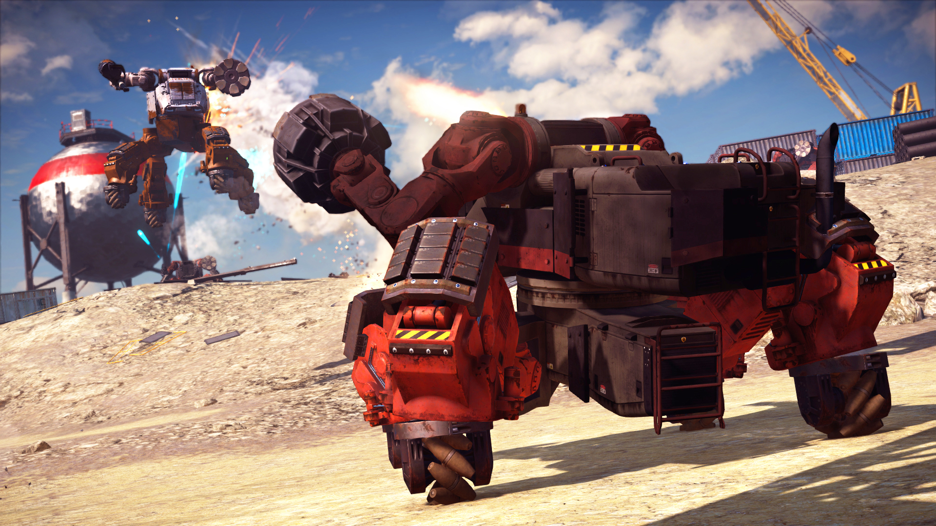 just cause 3 mech land assault