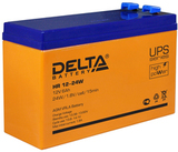Аккумулятор Delta HR 12-24 W ( 12V 6Ah / 12В 6Ач ) - фотография Аккумулятор Delta HR 12-24 W ( 12V 6Ah / 12В 6Ач ) - фотография
