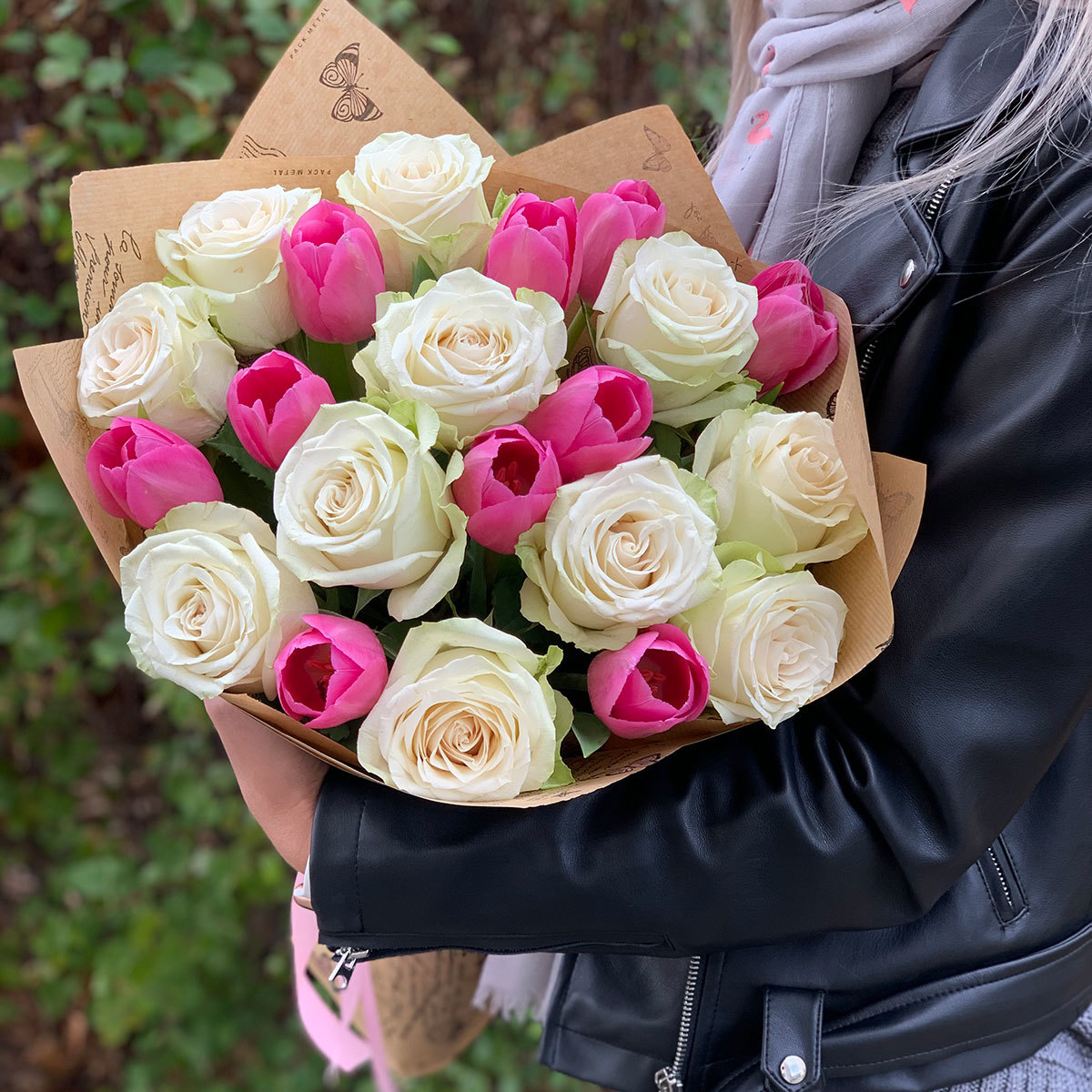 Розы Тюльпанов Фото