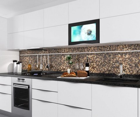 Встраиваемый телевизор KITEQ TV 22A12S-B с креплением Blum Aventos HK3
