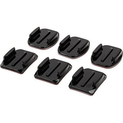 large Sametop Fbnlat Curved Adhesive Mounts 3M Sticky Helmet Mount for GoPro Hero 6 5 4 Session 3 3 2