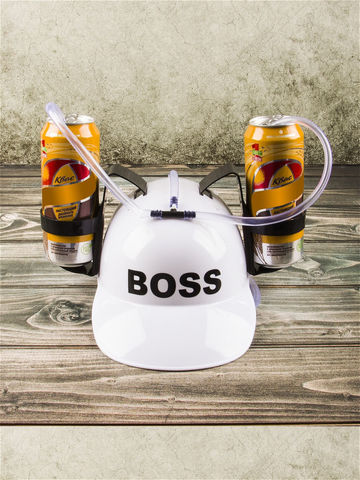 Каска с подставкой под банки Boss