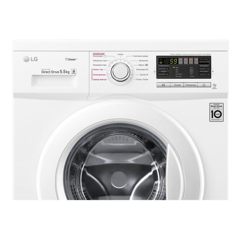 Фронтальная стиральная машина lg f1096mds0 aquastop 2м