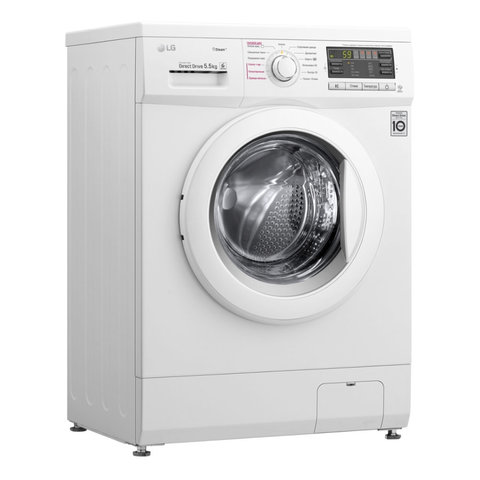 Фронтальная стиральная машина lg f1096mds0 aquastop 2м