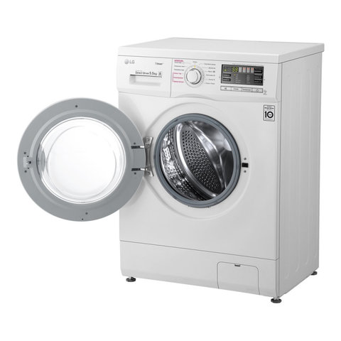 Фронтальная стиральная машина lg f1096mds0 aquastop 2м
