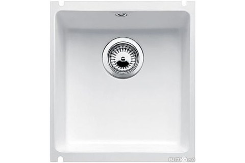Кухонная мойка Blanco Subline 375-U, глянцевый белый