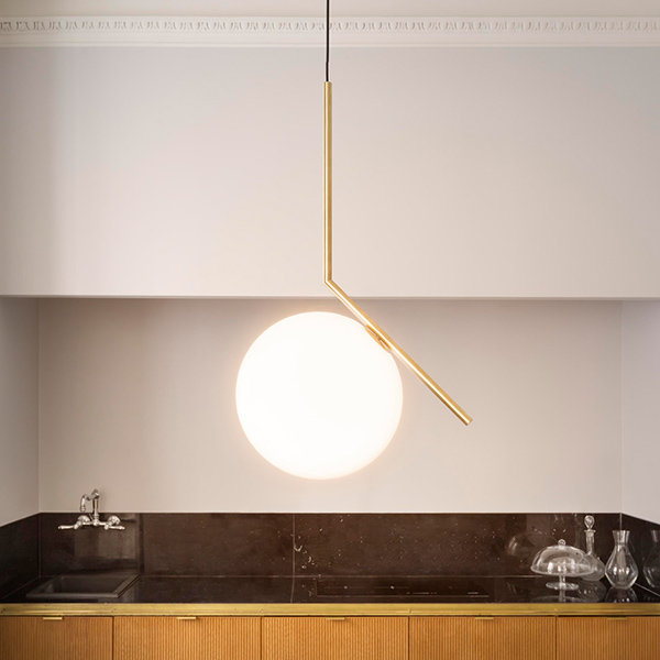 Flos Ic Lighting S2 Chrome Pendant Lamp By Michael Anastassiades Flos Ic Lighting S2 Chrome Pendant Lamp, Flos Ceiling Light Replica