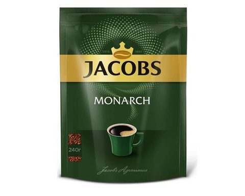 jacobs monarch кофе натур сублим 240г штрих код