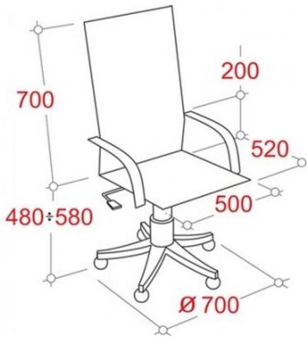 Кресло echair 516 rt