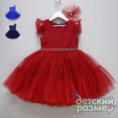 Платье (заколка, стразы)