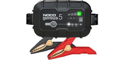 large genius5 front noco genius 5a battery maintainer for full size vehicles