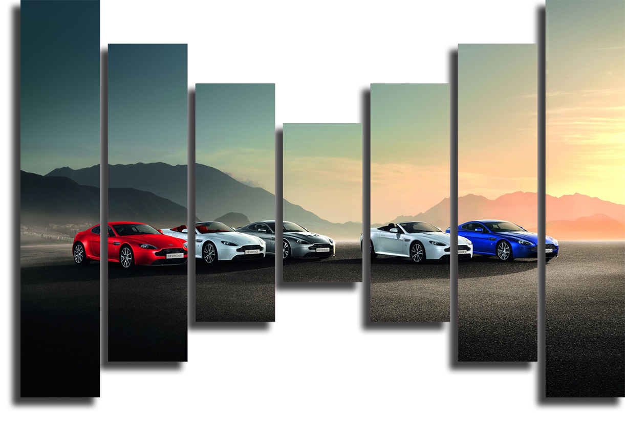 modulnaya kartina bystrye mashiny