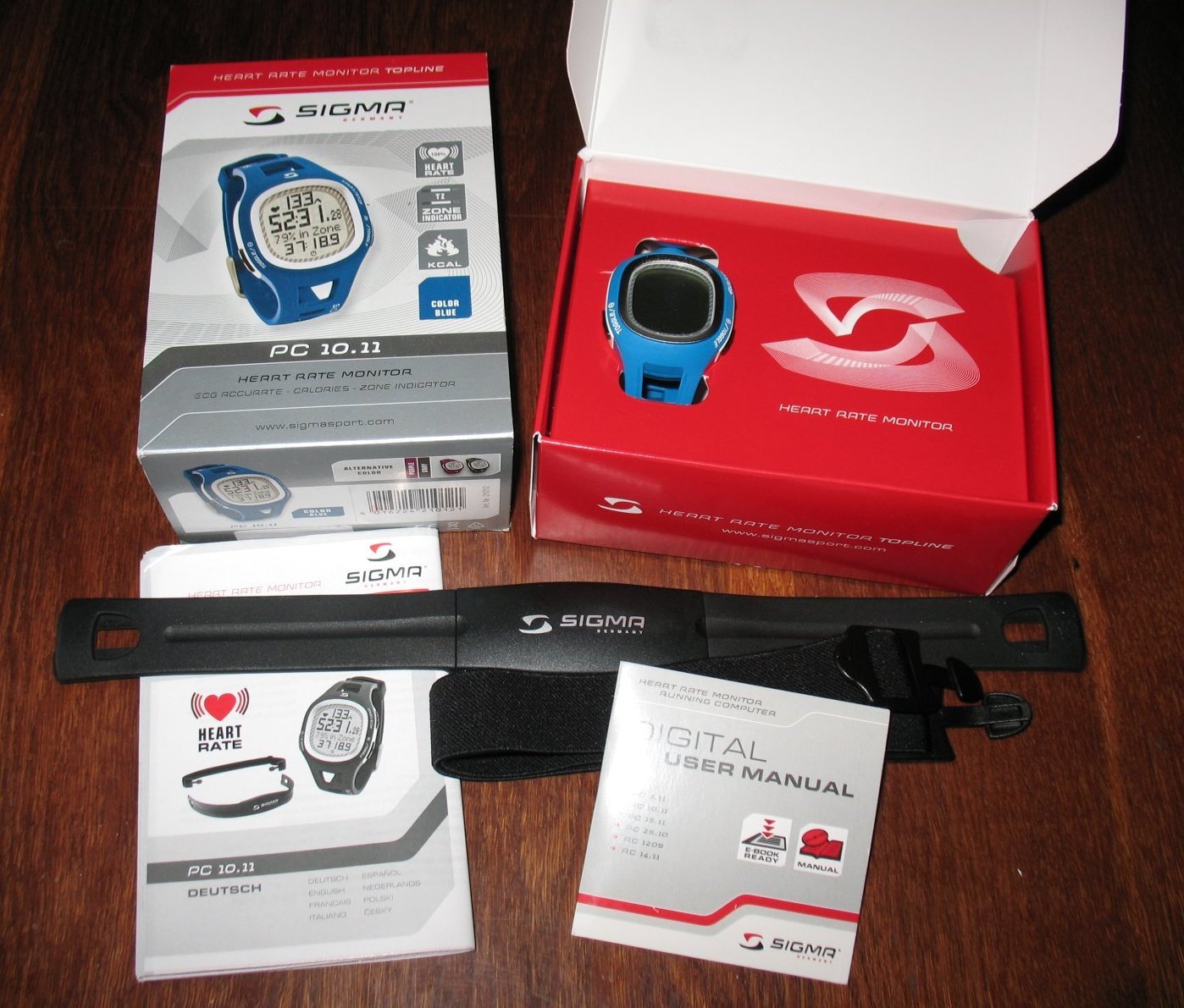 Спортивные часы-пульсометр Sigma PC-10.11 Gray 21010 - SKIRUNNER.RU