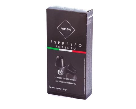 Купить Кофе в капсулах Rioba Espresso Forte, 10 капсул для кофемашин ...