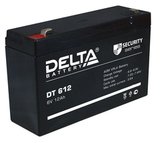 Аккумулятор Delta DT 612 ( 6V 12Ah / 6В 12Ач ) - фотография Аккумулятор Delta DT 612 ( 6V 12Ah / 6В 12Ач ) - фотография