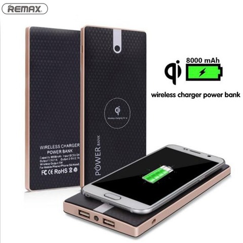 Беспроводной Power Bank 2 в 1 10000 mAh
