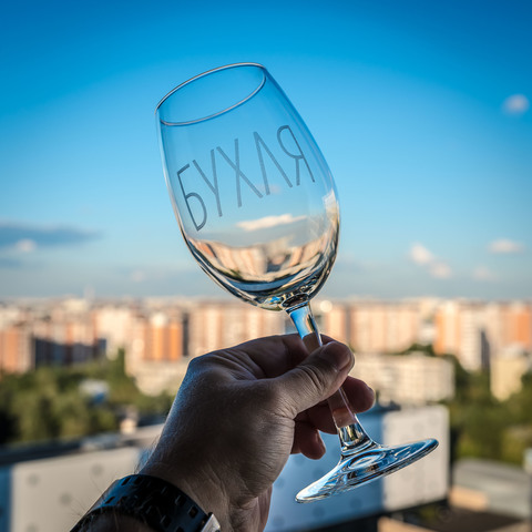 Бокал для красного вина «БУХЛЯ», 630 мл