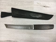 Авторский нож Танто дамасская сталь, венге