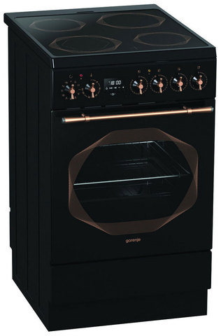 Электрическая плита шириной 50 см Gorenje EC537INB