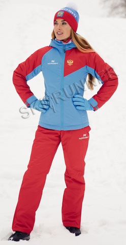 Женский тёплый прогулочный лыжный костюм Nordski National 2.0