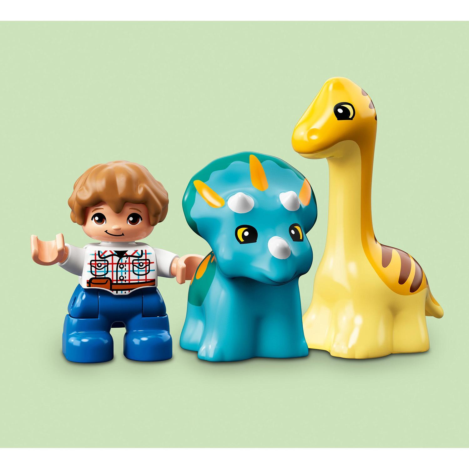 lego duplo jurassic world gentle giants petting zoo