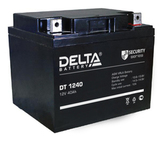 Аккумулятор Delta DT 1240 ( 12V 40Ah / 12В 40Ач ) - фотография Аккумулятор Delta DT 1240 ( 12V 40Ah / 12В 40Ач ) - фотография