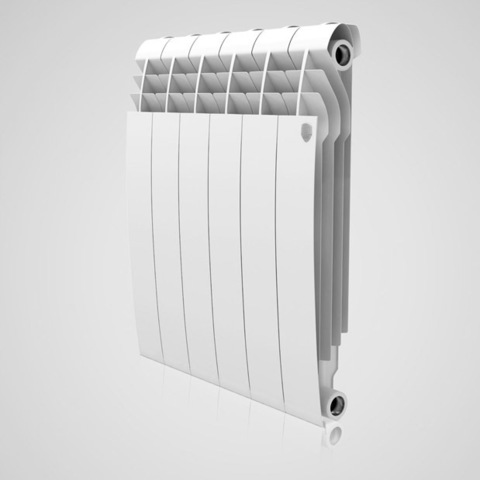 Алюминиевый радиатор  Biliner Alum Bianco Traffico 500 (белый)  - 4 секции