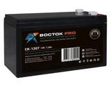 Аккумулятор ВОСТОК PRO СК 1207 ( 12V 7,2Ah / 12В 7,2Ач ) - фотография Аккумулятор ВОСТОК PRO СК 1207 ( 12V 7,2Ah / 12В 7,2Ач ) - фотография
