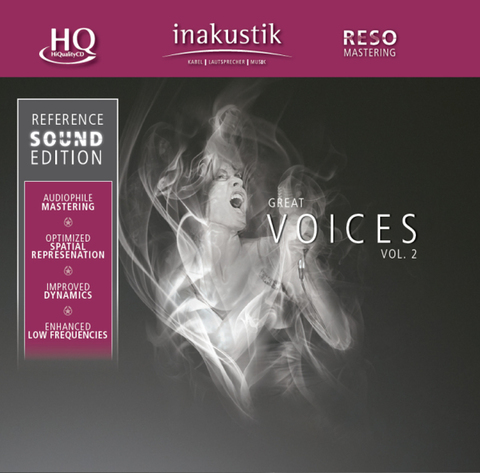 Inakustik CD, Great Voices Vol. II, 0167502