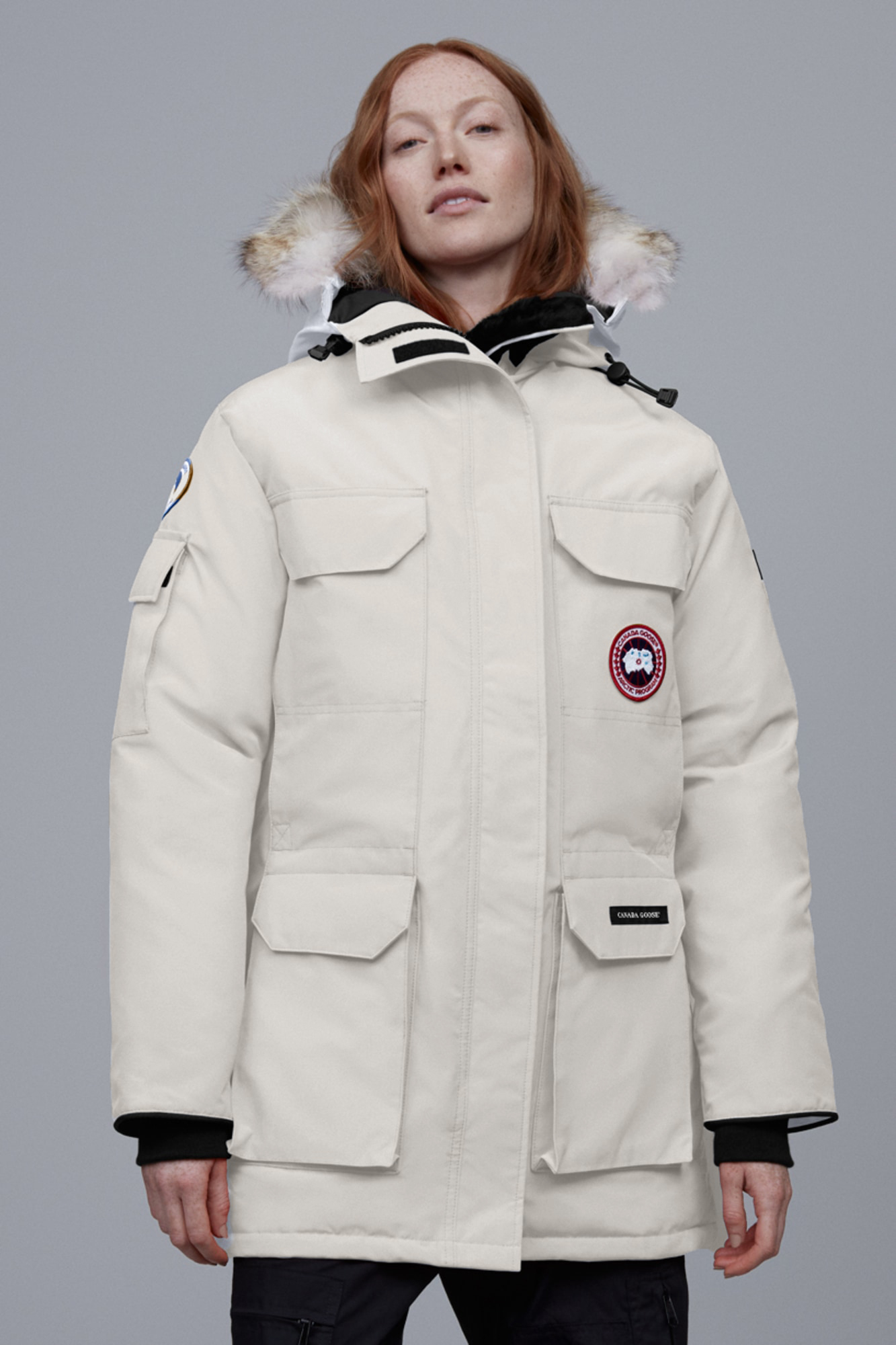 Expedition Parka Women S Cream Kupit Po Vygodnoj Cene Sanada Goose