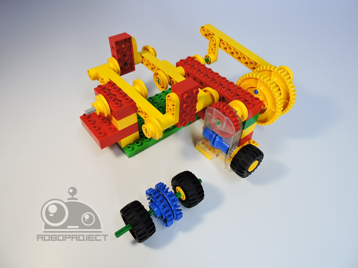 Lego Первые механизмы | Инструкция по сборке Качусь - верчусь |350 руб