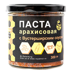 Арахисовая паста с Вустерширским соусом Royal Nut 300 г