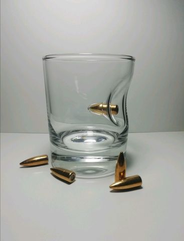 Стакан для виски с пулей «Caliber», 220 мл
