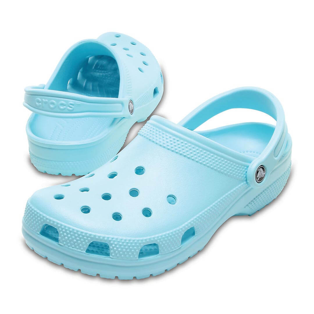 Сабо Crocs Classic Ice Blue кроксы обувь