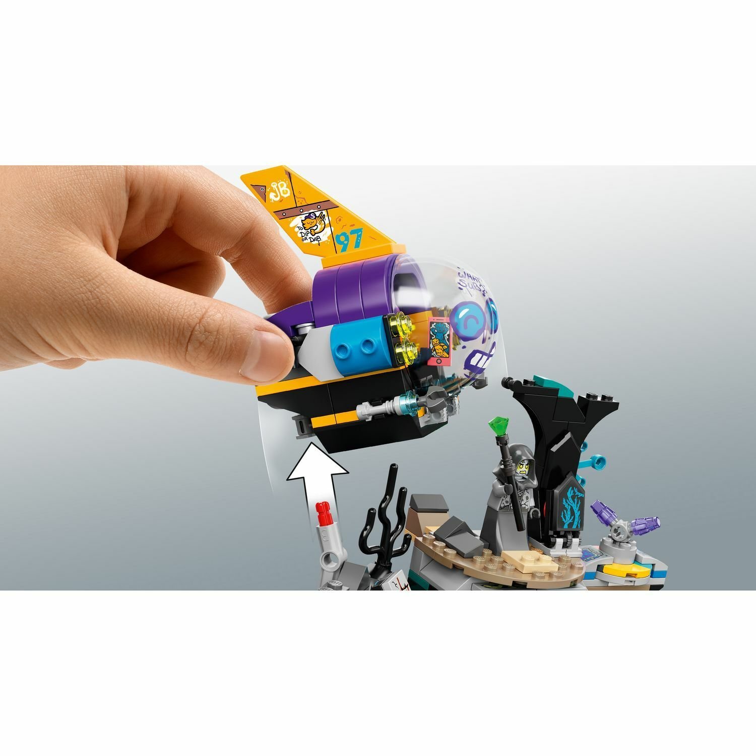 lego hidden side jb submarine