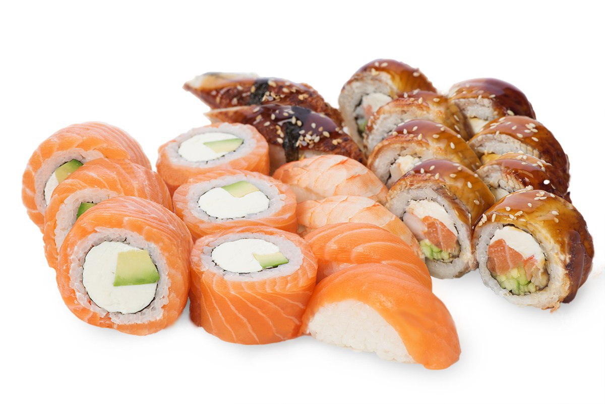 Сет &quot;Sushi First&quot; - заказать суши и роллы в Коломне | Sushi First