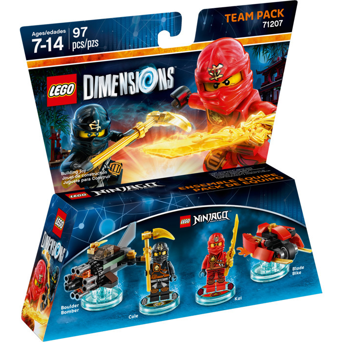 LEGO Dimensions: Team Pack: Ниндзяго 71207 - купить по выгодной цене |  Интернет-магазин «Vsetovary.kz»