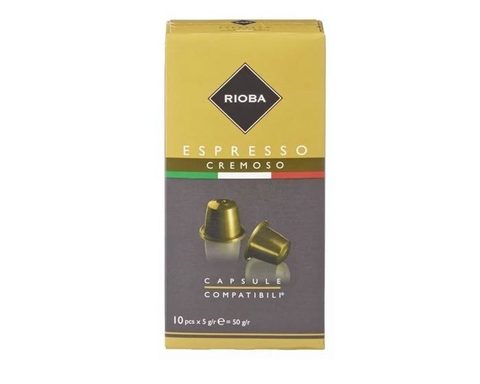 Купить Кофе в капсулах Rioba Espresso Forte, 10 капсул для кофемашин ...