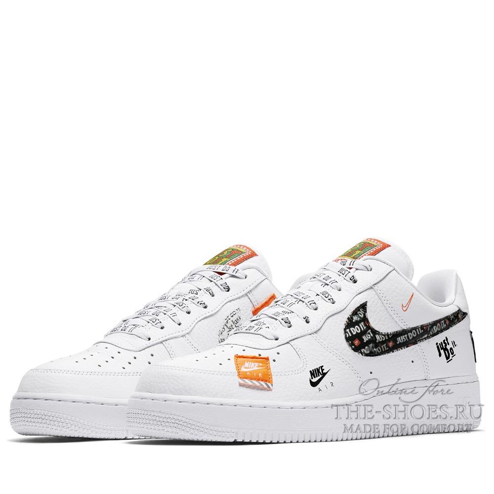 Nike Air Force 1 Just Do It Pack White 