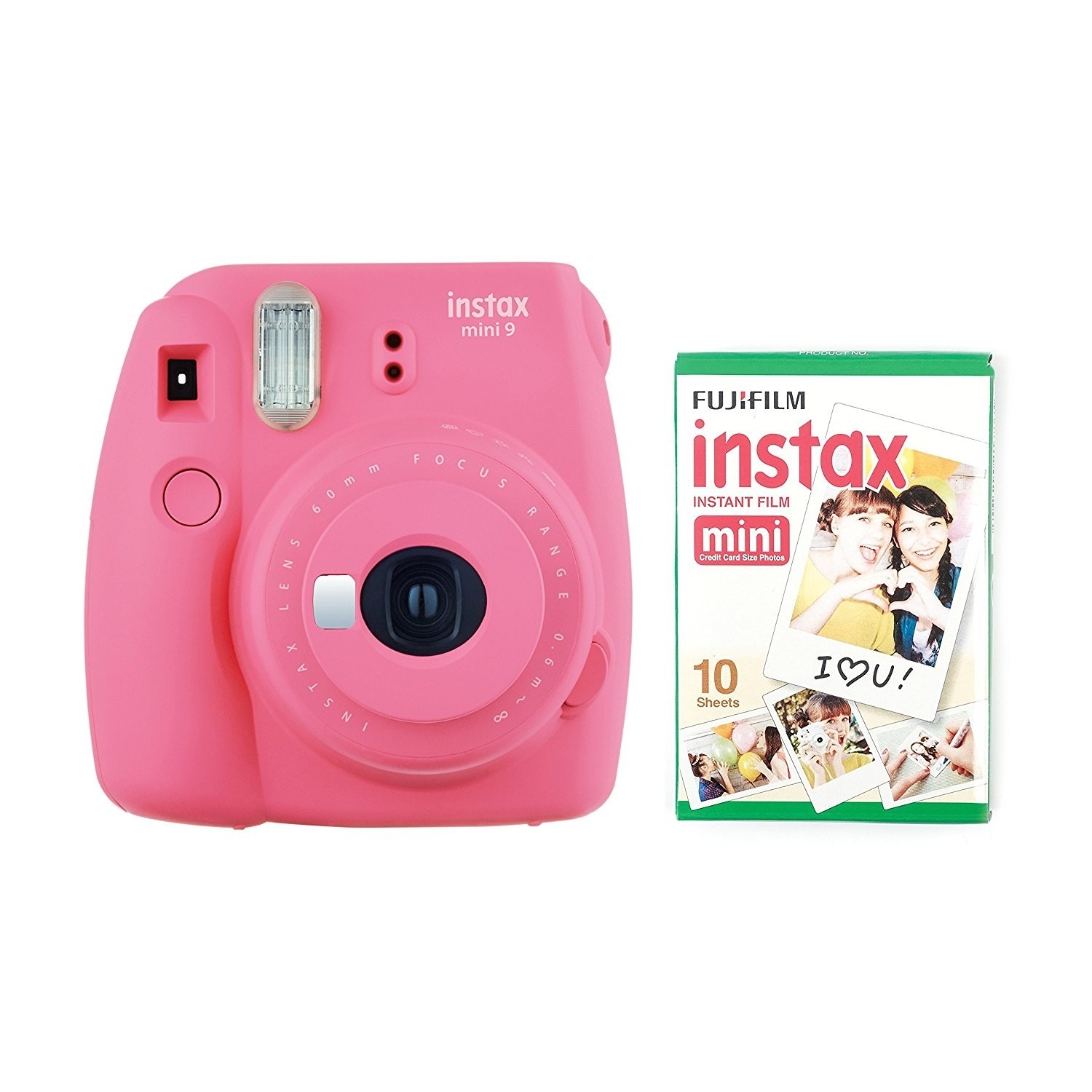 Fotoaparat - Fujifilm instax Mini 9 Camera with 10 Shots - Pink | ,  8720094750682 | Alinino.az