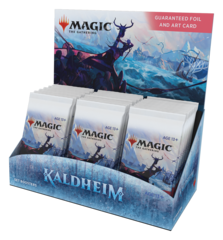 Дисплей Set Booster'ов выпуска «Kaldheim» (на английском) Дисплей Set Booster'ов выпуска «Kaldheim» (на английском)
