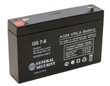 Аккумулятор General Security GS 7-6 ( GS6-7.0 ) ( 6V 7Ah / 6В 7Ач ) - фотография Аккумулятор General Security GS 7-6 ( GS6-7.0 ) ( 6V 7Ah / 6В 7Ач ) - фотография